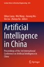 Cover: Artificial Intelligence in China - Springer