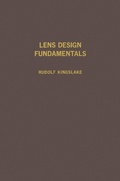 Cover: Lens Design Fundamentals - Academic Press