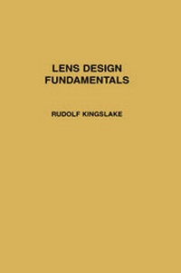 Enlarge image Cover: Lens Design Fundamentals - Academic Press
