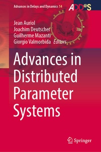 Enlarge image Cover: Advances in Distributed Parameter Systems - Springer