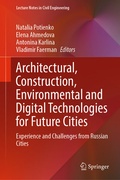 Cover: Architectural, Construction, Environmental and Digital Technologies for Future Cities - Springer