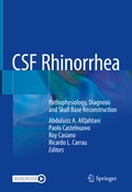 Cover: CSF Rhinorrhea - Springer