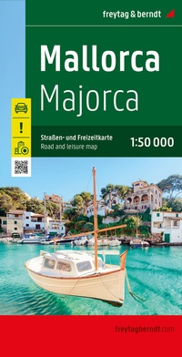 Abbildung von: Mallorca, Straßen- und Freizeitkarte 1:50.000, freytag & berndt - Freytag-Berndt und ARTARIA