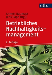 Abbildung von: Betriebliches Nachhaltigkeitsmanagement - UTB