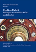 Cover: Objekt und Schrift - Bet Tfila - Forschungsstelle f&uuml;r j&uuml;dische Architektur in Europa - TU Braunschweig
