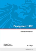 Cover: Passgesetz 1992 - Pro Libris Verlagsgesellschaft