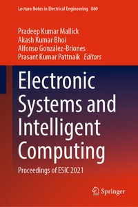Enlarge image Cover: Electronic Systems and Intelligent Computing - Springer