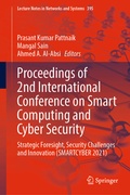 Cover: Proceedings of 2nd International Conference on Smart Computing and Cyber Security - Springer