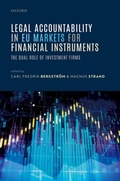 Cover: Legal Accountability in EU Markets for Financial Instruments - OUP eBook