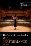 Cover: The Oxford Handbook of Music Performance, Volume 1 - OUP eBook