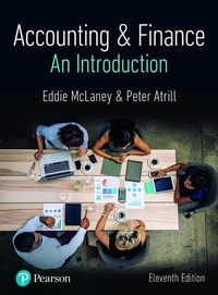 Enlarge image Cover: Accounting and Finance: An Introduction - Pearson Education Limited
