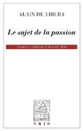 Cover: Le Sujet de la Passion - Librarie Philosophique J. Vrin