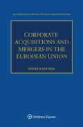 Cover: Corporate Acquisitions and Mergers in the European Union - Kluwer Law International