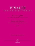 Cover: Konzert f&uuml;r zwei Violoncelli, Streicher und Basso continuo g-Moll RV 531 - Baerenreiter-Verlag