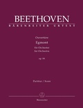 Cover: Ouvert&uuml;re "Egmont" f&uuml;r Orchester op. 84 - Baerenreiter-Verlag