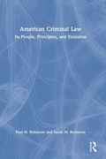 Cover: American Criminal Law - Routledge