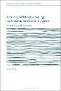 Cover: Exploring British Sign Language via Systemic Functional Linguistics - Bloomsbury Academic
