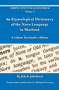 Abbildung von: An Etymological Dictionary of the Norn Language in Shetland - Evertype