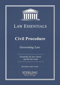 Enlarge image Cover: Civil Procedure, Law Essentials - Sterling Education