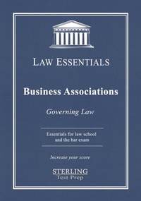 Enlarge image Cover: Business Associations, Law Essentials - Sterling Education