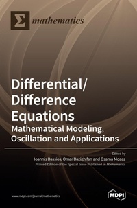 Enlarge image Cover: Differential/Difference Equations - MDPI AG