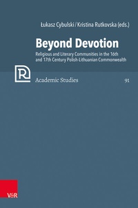 Enlarge image Cover: Beyond Devotion - Vandenhoeck & Ruprecht