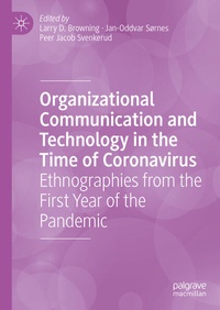 Enlarge image Cover: Organizational Communication and Technology in the Time of Coronavirus - Palgrave Macmillan