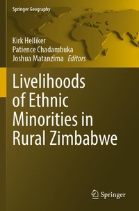 Enlarge image Cover: Livelihoods of Ethnic Minorities in Rural Zimbabwe - Springer