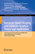 Bild: Computer Vision, Imaging and Computer Graphics Theory and Applications - Springer
