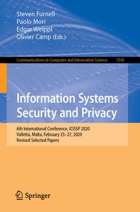 Abbildung von: Information Systems Security and Privacy - Springer