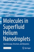 Cover: Molecules in Superfluid Helium Nanodroplets - Springer