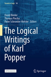 Enlarge image Cover: The Logical Writings of Karl Popper - Springer