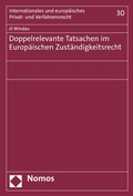 Abbildung von: Doppelrelevante Tatsachen im Europäischen Zuständigkeitsrecht - Nomos