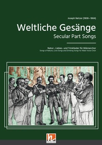 Abbildung von: Weltliche Gesänge (TTBB) - Helbling