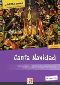 Abbildung von: Canta Navidad (Children's voices) - deutsche Ausgabe - Helbling