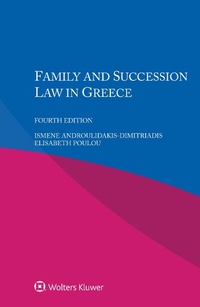 Bild: Family and Succession Law in Greece - Wolters Kluwer