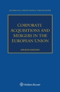 Cover: Corporate Acquisitions and Mergers in the European Union - Wolters Kluwer
