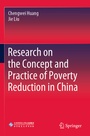 Cover: Research on the Concept and Practice of Poverty Reduction in China - Springer