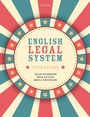 Cover: English Legal System - Oxford University Press