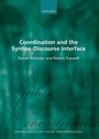 Cover: Coordination and the Syntax - Discourse Interface - Oxford University Press