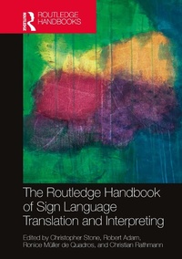Abbildung von: The Routledge Handbook of Sign Language Translation and Interpreting - Routledge