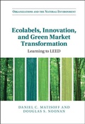 Cover: Ecolabels, Innovation, and Green Market Transformation - Cambridge University Press