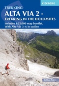 Cover: Alta Via 2 - Trekking in the Dolomites - Cicerone Press