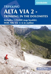 Abbildung von: Alta Via 2 - Trekking in the Dolomites - Cicerone Press
