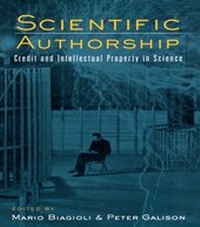 Abbildung von: Scientific Authorship - Routledge