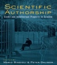 Abbildung von: Scientific Authorship - Routledge