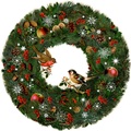 Cover: Wand-Adventskalender - Nostalgischer Tannenkranz - Coppenrath