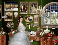 Bild: Zettel-Adventskalender - Weihnachten mit Sissi - Coppenrath