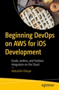 Cover: Beginning DevOps on AWS for iOS Development - APress