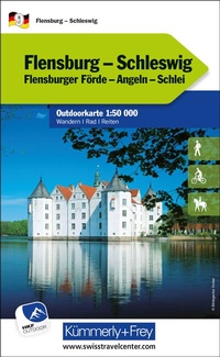 Abbildung von: Kümmerly+Frey Outdoorkarte Deutschland 9 Flensburg, Schleswig 1:50.000 - Hallwag Kümmerly+Frey